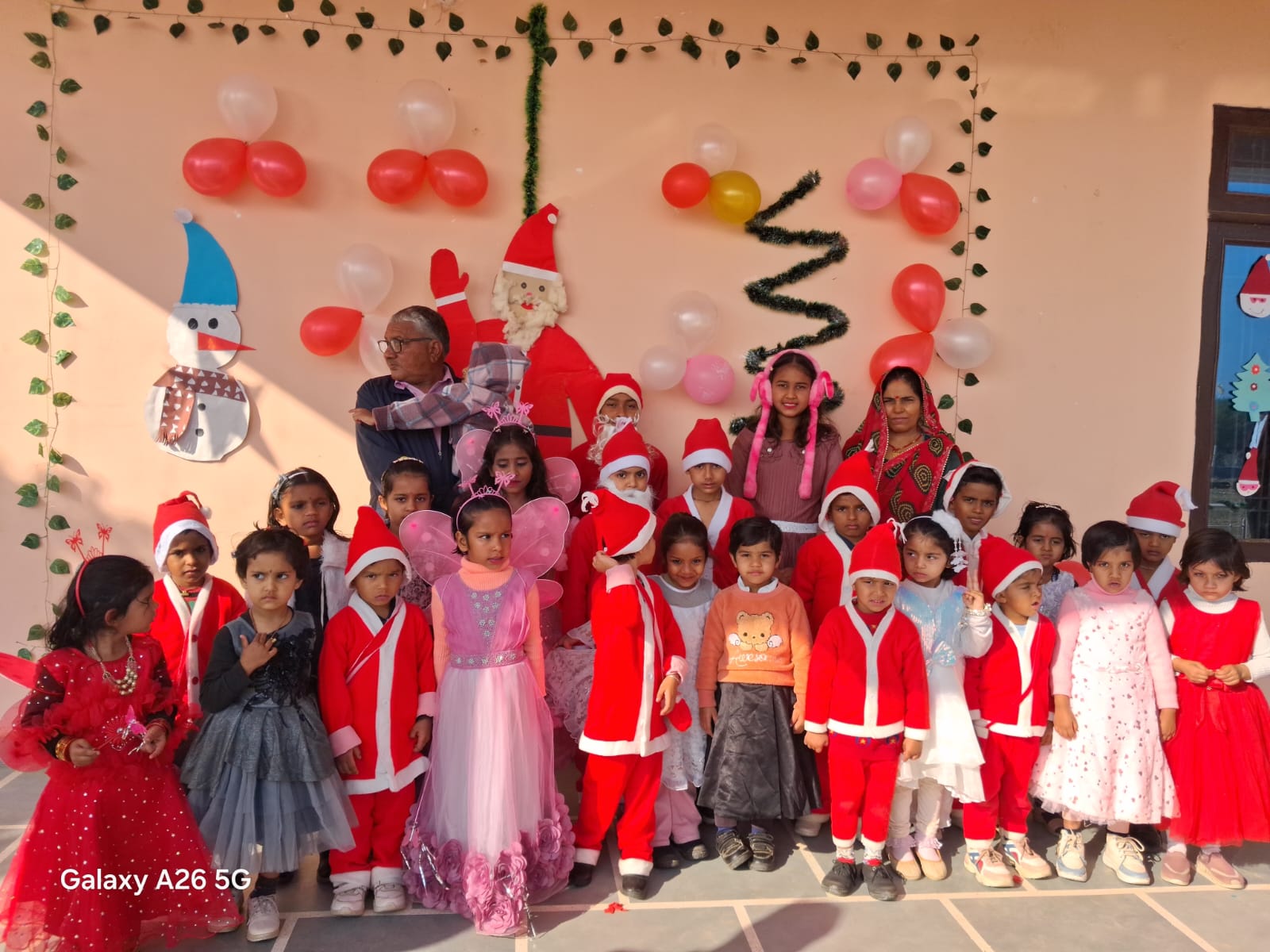 Students on field trip