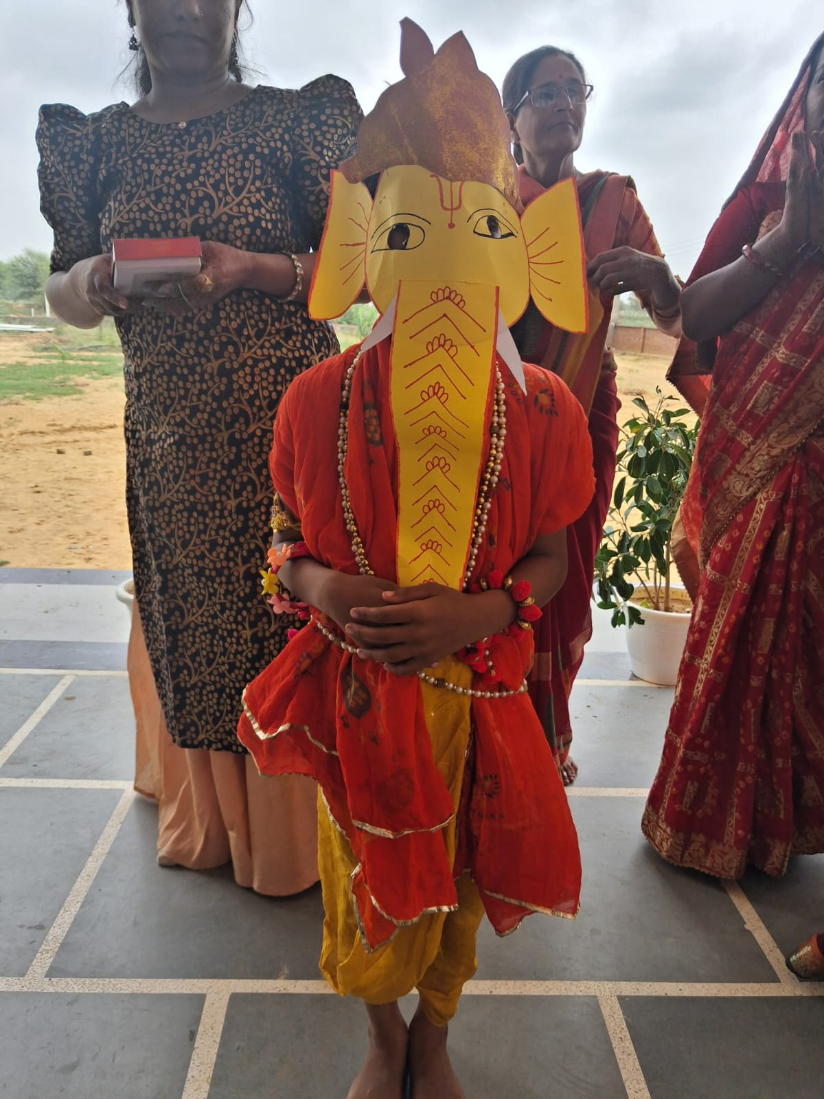Students doing science experiment
