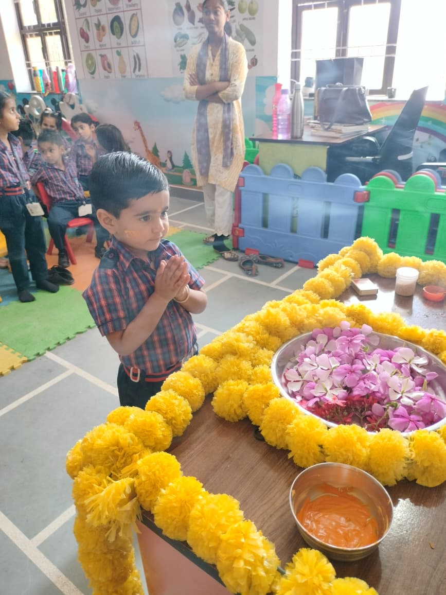 Students doing science experiment