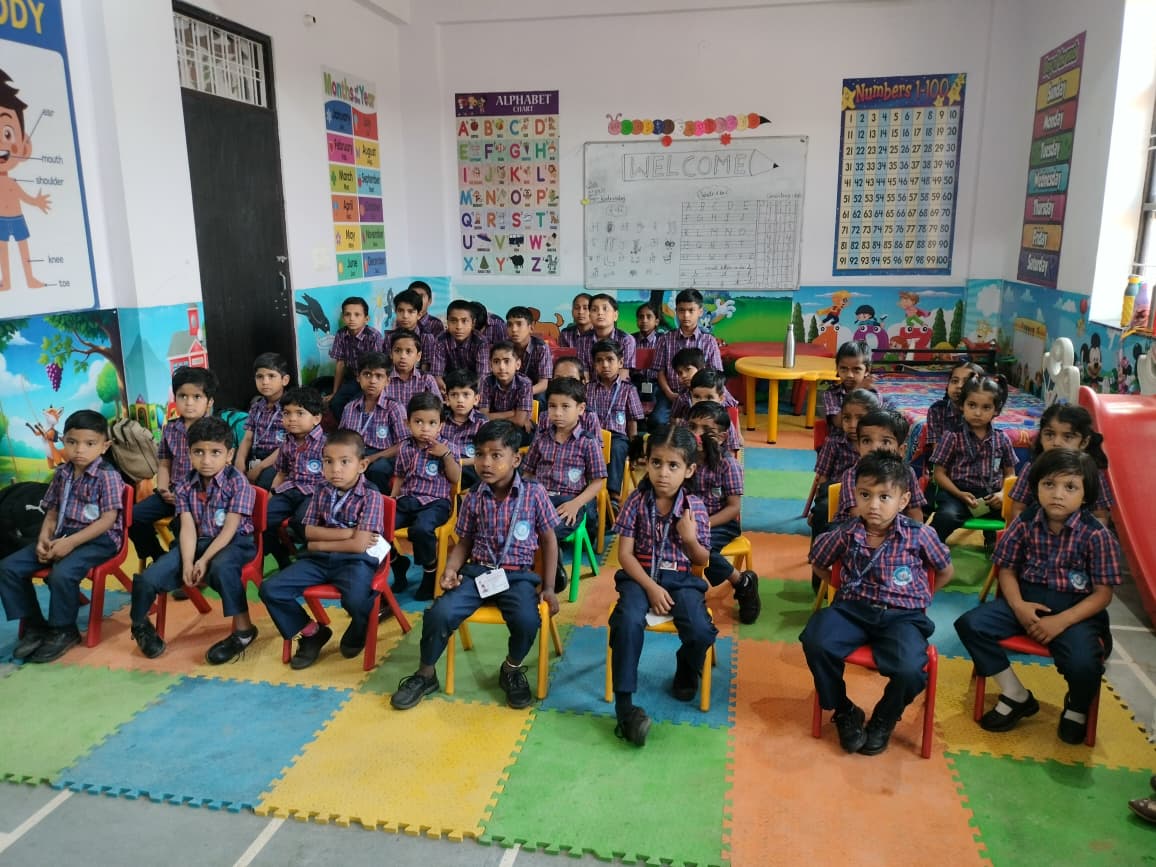 Students doing science experiment